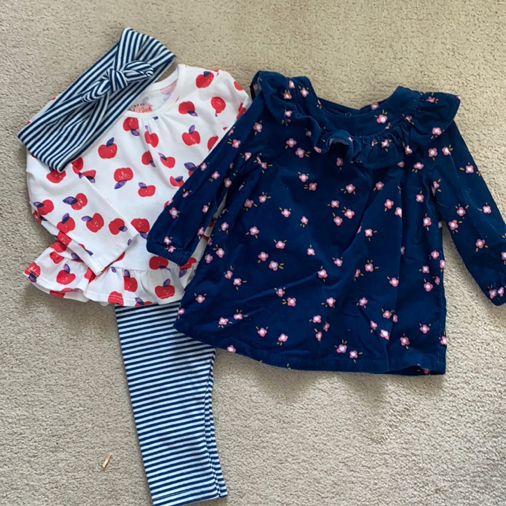 Cat & Jack baby girl outfits